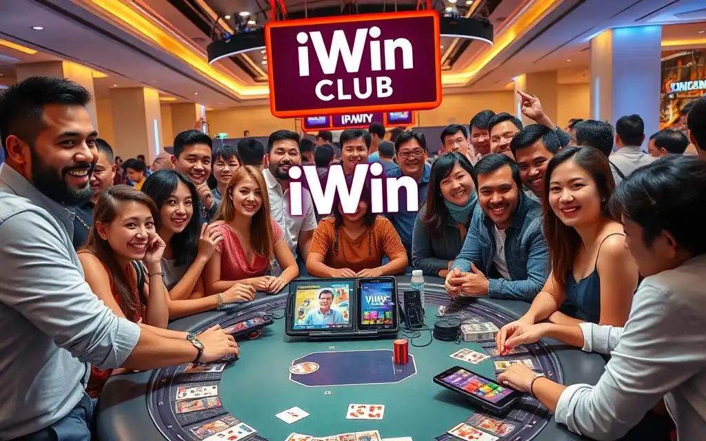 iWin Club truyền thông xã hội